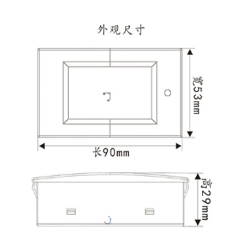 DC Digital Display Multifunctional Power Monitor100V100AVoltage Current Power Metering Watt-Hour Meter QD