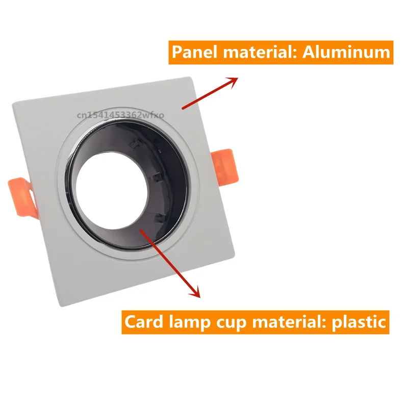 Replaceable bulb Seiko Aluminum GU10 light frame E27 light stand MR16 downlight spot light sky lantern Home commercial lighting