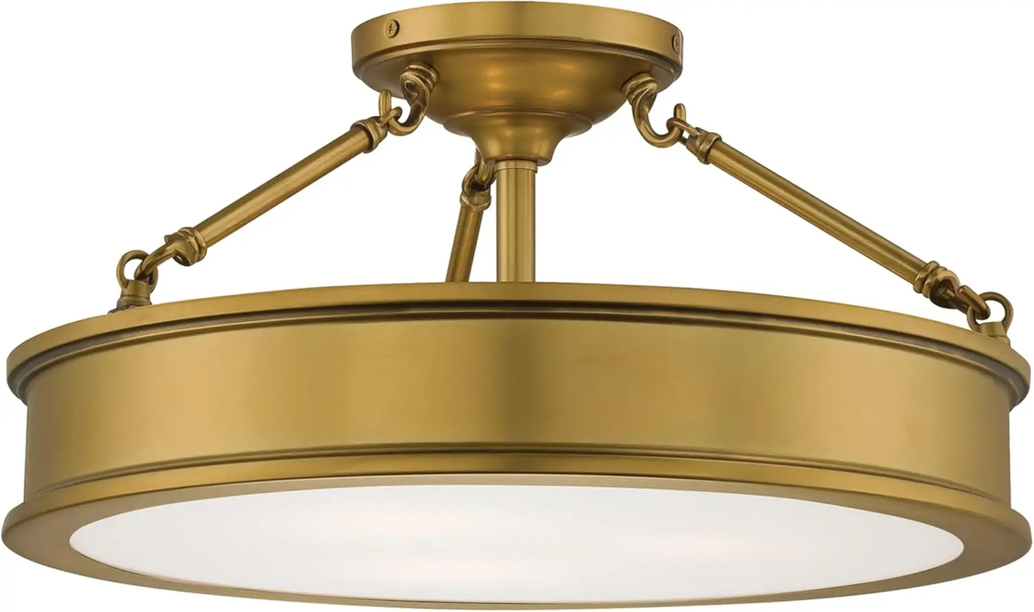 

Потолочный светильник Minka Lavery Semi Flush Mount 4177-249, светильник из точечного стекла Harbour, 3 светильника, Liberty Gold