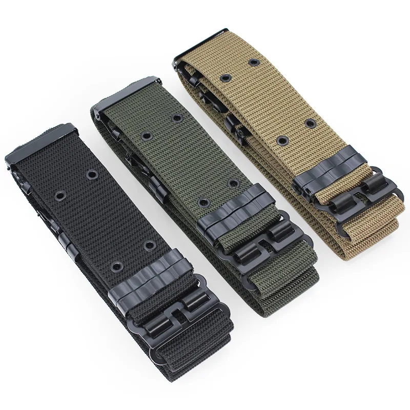 

5.5cm nylon training belt canvas woven multifunctional belt men's belt