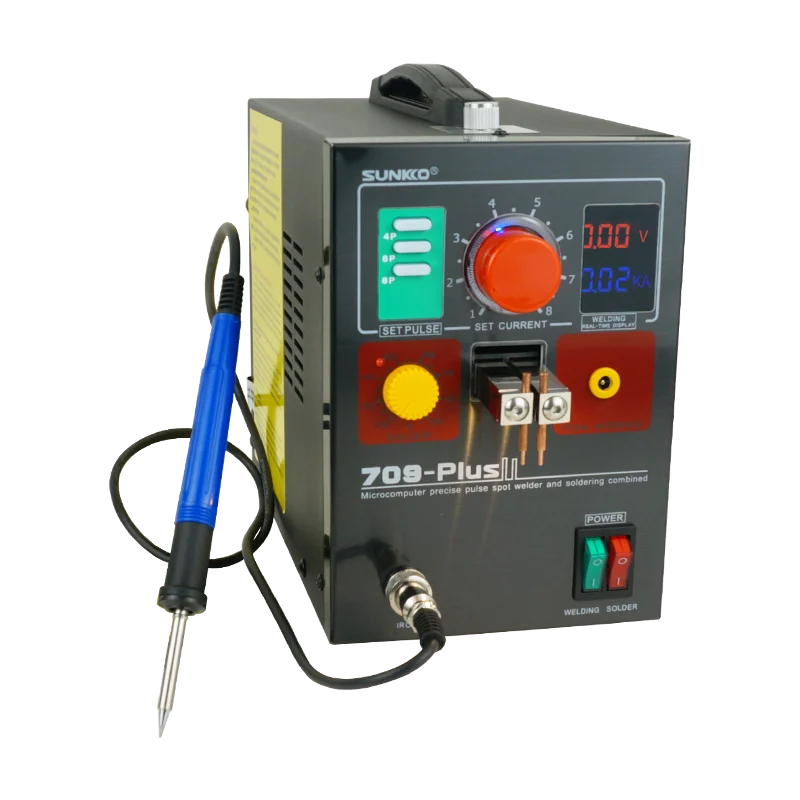 

2025 709Plus 4.3kw Electric Spot Welder with Remote Pen Soldering Iron for Battery Pack & Repair Devices
