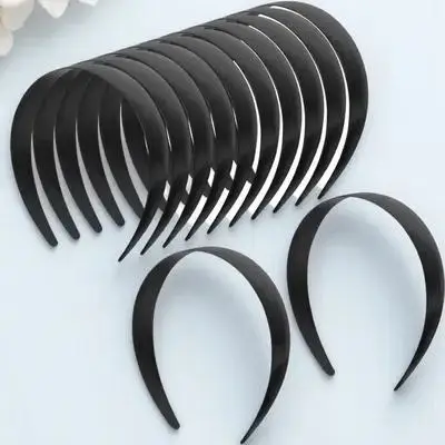 

12 шт., материал головных уборов «сделай сам», пустые простые повязки на голову без зубов, простой дизайн для женщин и девочек, аксессуары для волос, компоненты для рукоделия