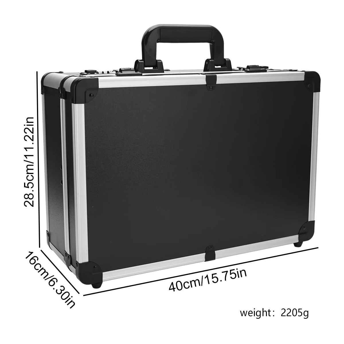 Aluminum Alloy Salon Handbag Portable Hairdresser Storage Box Travel Carry-On Case for Scissors And Razor Organizer