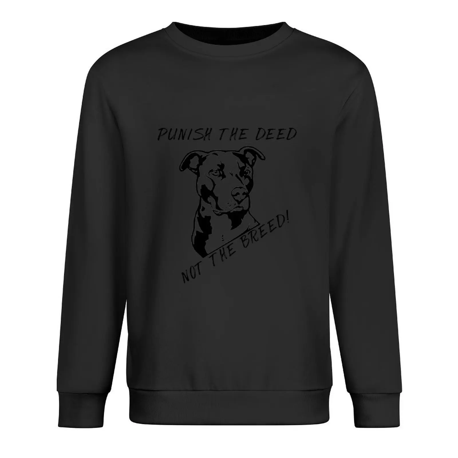 

Pit Bull - Punish the Deed, Not the Breed Pullover men's sweat-shirt set tracksuits men's autumn clothes hoody