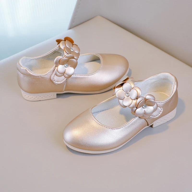 Herbst Mädchen Mary Jane Applikationen niedrigen Absatz schöne Kinder Prinzessin Schuh drei Farben spitzen Zehen atmungsaktiven Kinder Schuh 26-36 – Detail 21