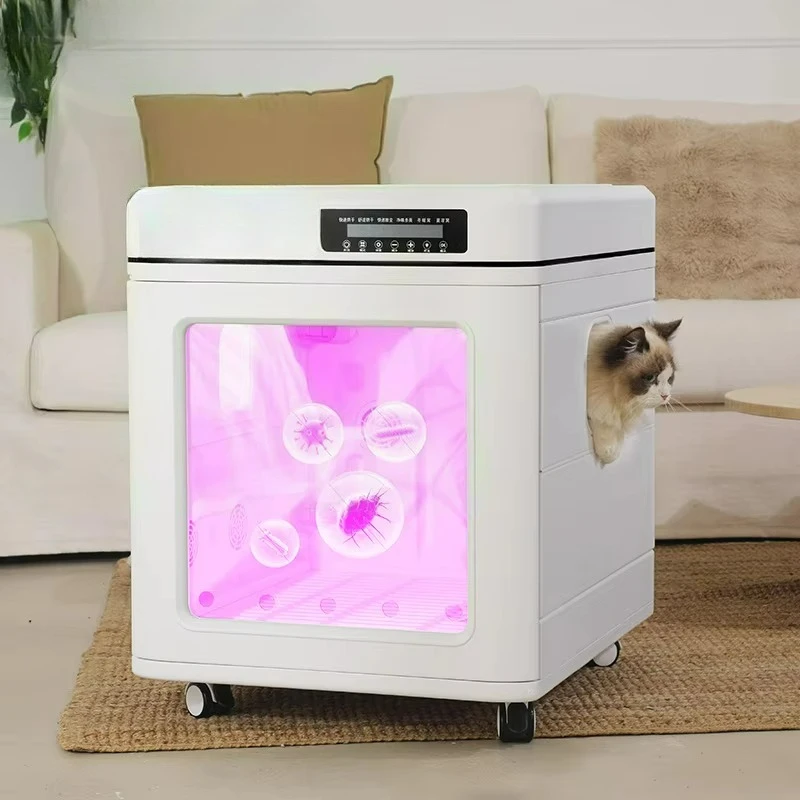 

Professional Pet Drying Box with Negative Ion Technology, 10M Ions for Shiny Coat, Bulk Orders