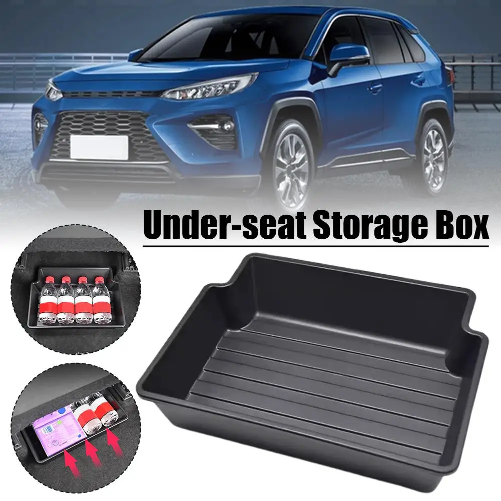 

Under Seat Storage Box Front Rear Seat Organizer Seats Drawer Push Pull Hidden Storage Tray Space Saving Car Accessories