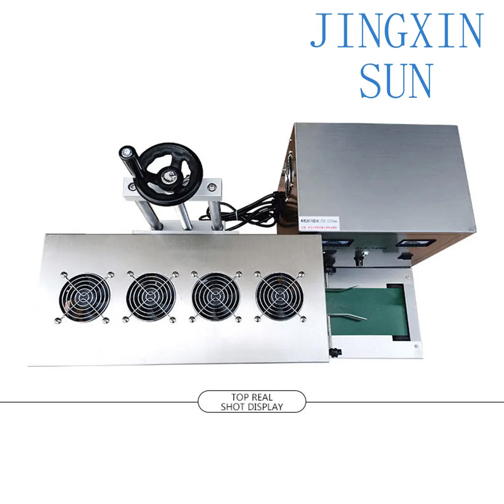Automatic Continuous Sealer Electromagnetic Sealing Machine Induction Aluminum Foil Packing Bottle Cap Sealer Labeling Machine