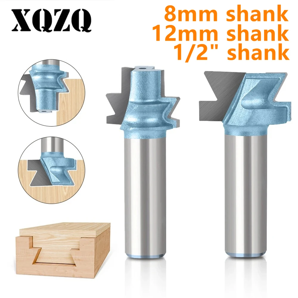 

Fresas Para Tupia De Madeir 8mm 12mm 1/2inch Shank Helical Tenon Router Bit Woodworking Cutter Fresas Para Router Bit