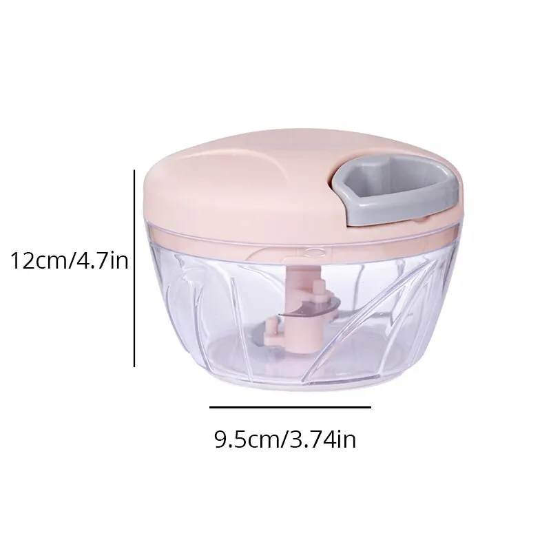 1Pc Pink Special for Kitchen Cooking Machine Multi-Function Hand Pull Garlic Press Garlic Masher Manual Crushing Garlics Device image 6