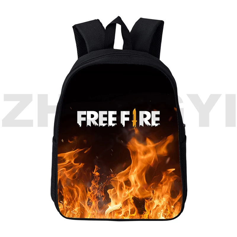 Free Fire Garena 3D Mochila, Sacos De Escola De Lazer Ao Ar Livre, Free Fire Bookbag, New Street Fashion, 16 "Bolsa De Ombro