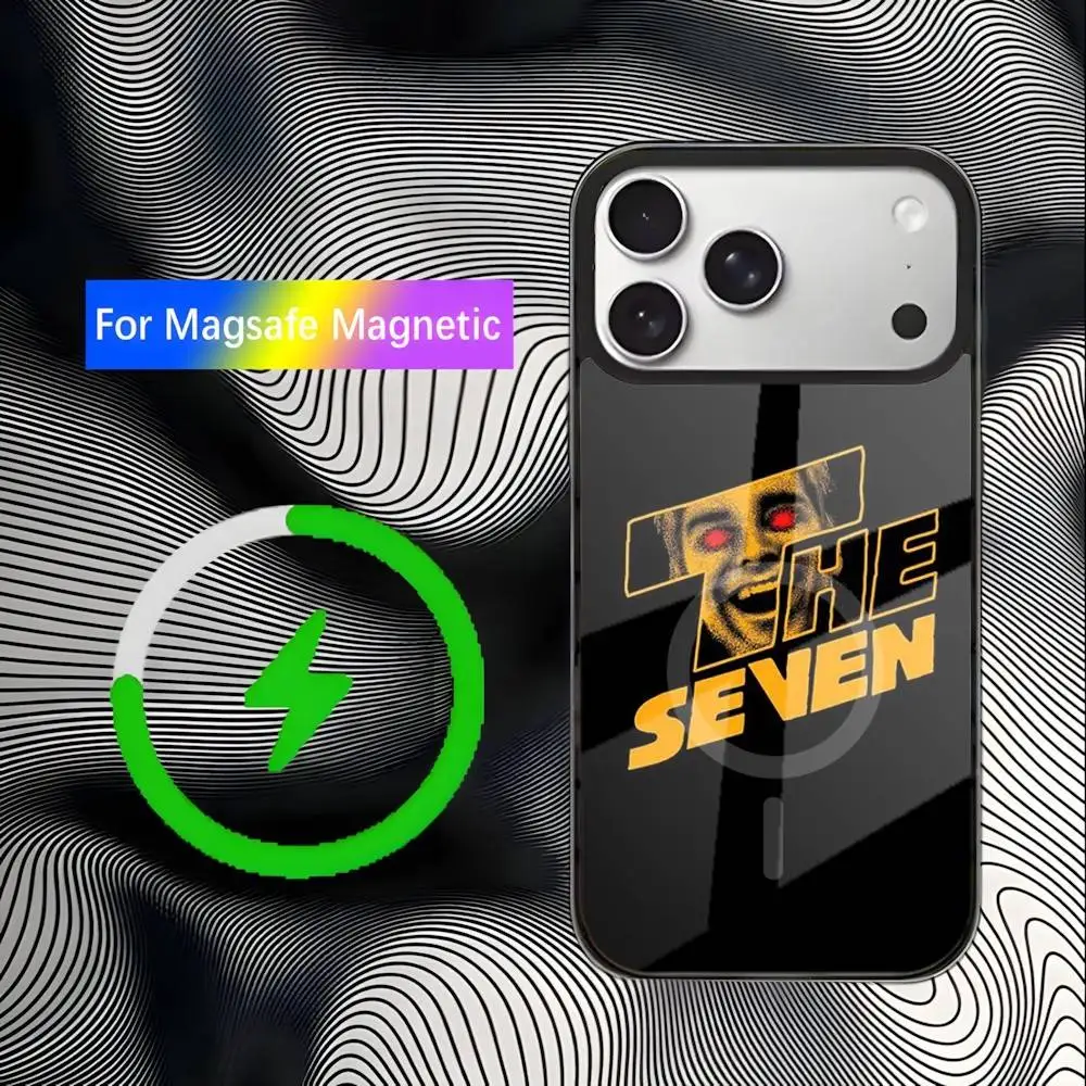 De H-HomelanderS telefoonhoesje voor iPhone 17,16,15,14,13,12,11,Pro,Max,Plus,Mini,SE4,E magnetisch Magsafe draadloos opladen