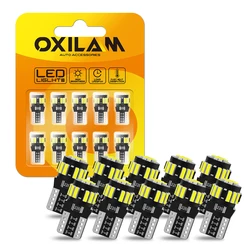 10Pcs LED T10 W5W 194 501 LED Bulb Canbus No Error Car Interior Lights Lamp for BMW Audi Mercedes W211 VW Golf 7 Ford Fiesta