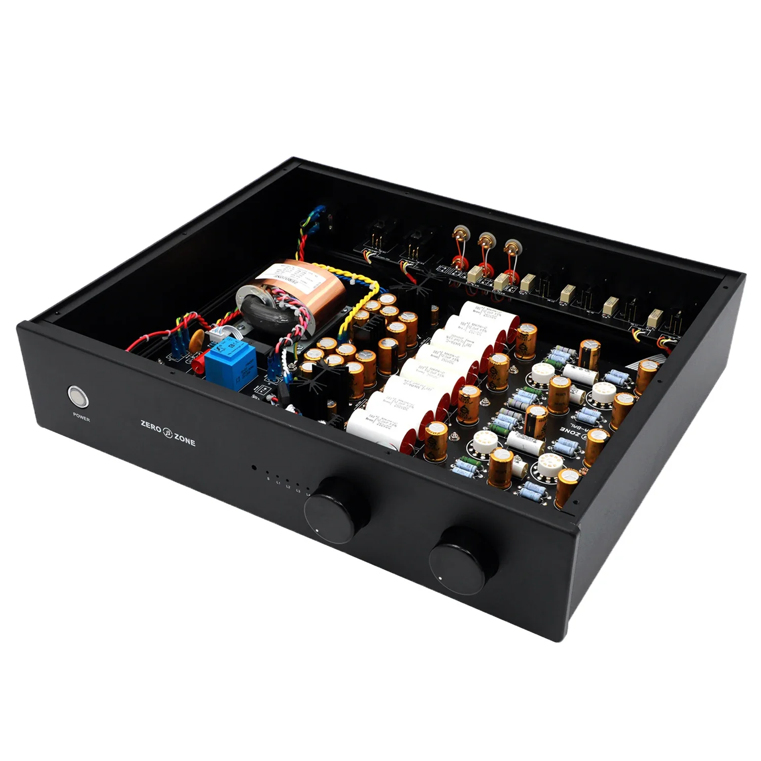 SUQIYA-Atmosphere ARC 6N11+ECC82 Tube Stereo Fully Balanced Preamp With Remote Control Version Tube Amplifier