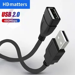USB 2.0 extension cable USB port protector High Speed Type A USB 2.0 male to female cable extension cord 20CM for PC laptop