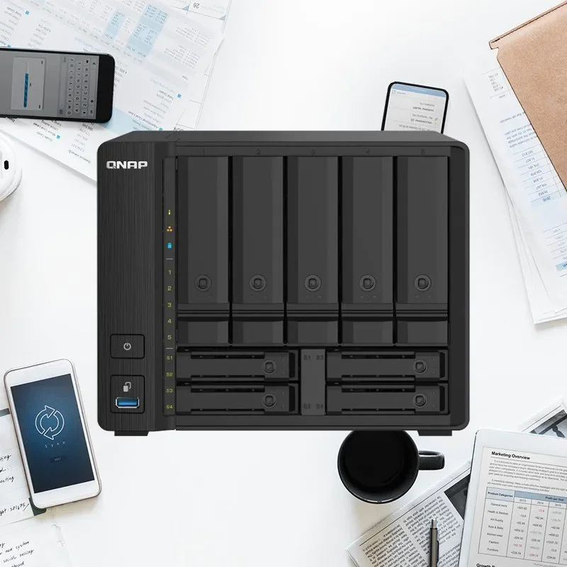 QNAP QNAP-TS-932PX 4G 9 Bay NAS Enclosure 4GB DDR4 RAM Nas Network Storage Server Nas Server