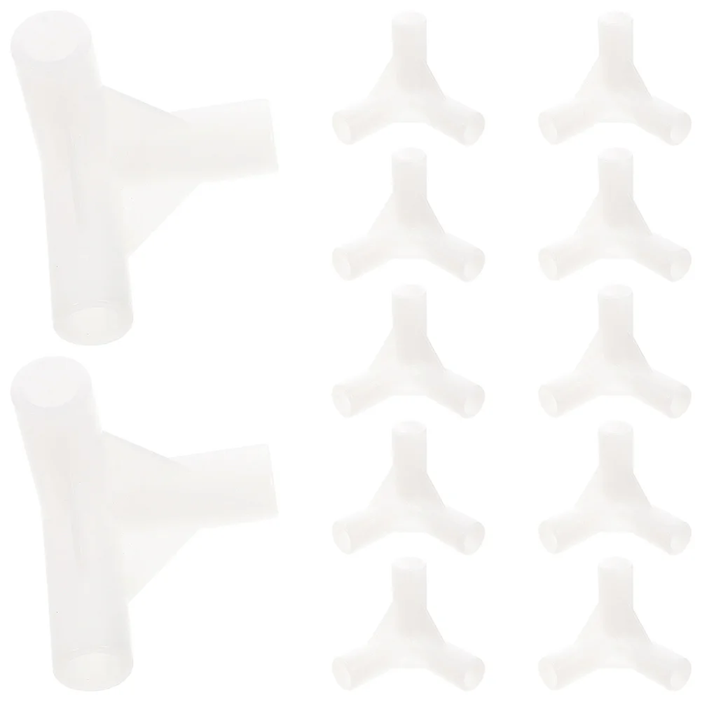 

24 Pcs Pipeline Tent Accessories Spare Parts Canopy Fittings Kit Pp Replacement