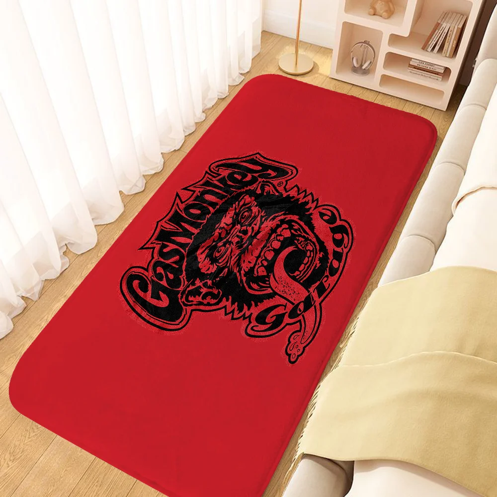 Gas Monkey Kitchen Rugs Doormat Outdoor Mat for Hallway on the Floor Decoration Home Decor Items Custom Customized Bath Rug Foot