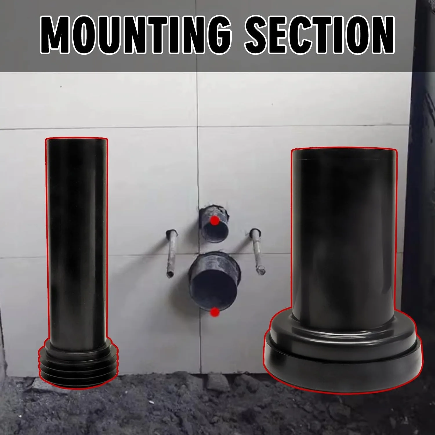 Toilet Tank Inlet Valve Drain Pipe Set Compatible with TOTO THU33401 WT151M WT152M