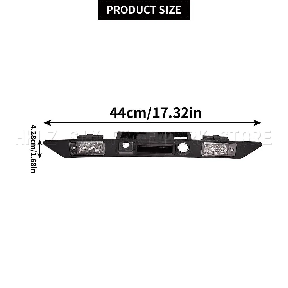 New Rear License Plate Light Trunk Tailgate Handle Switch 8P48275743FZ 8E0827574C3FZ For Audi A3 A4 A6 Q7 S4 S6 Car Accessories