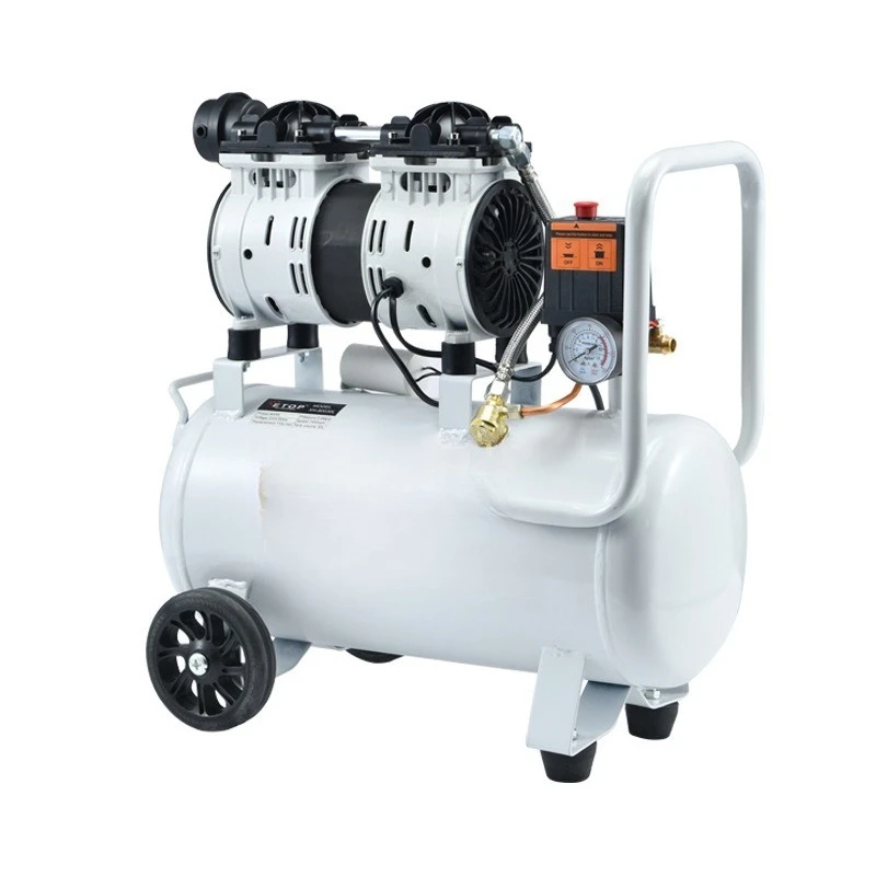 Air compressor, oil-free maintenance-free air compressor portable