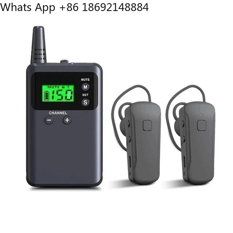 H601 wireless explainer museum tourist attractions one-to-many bluetooth headset