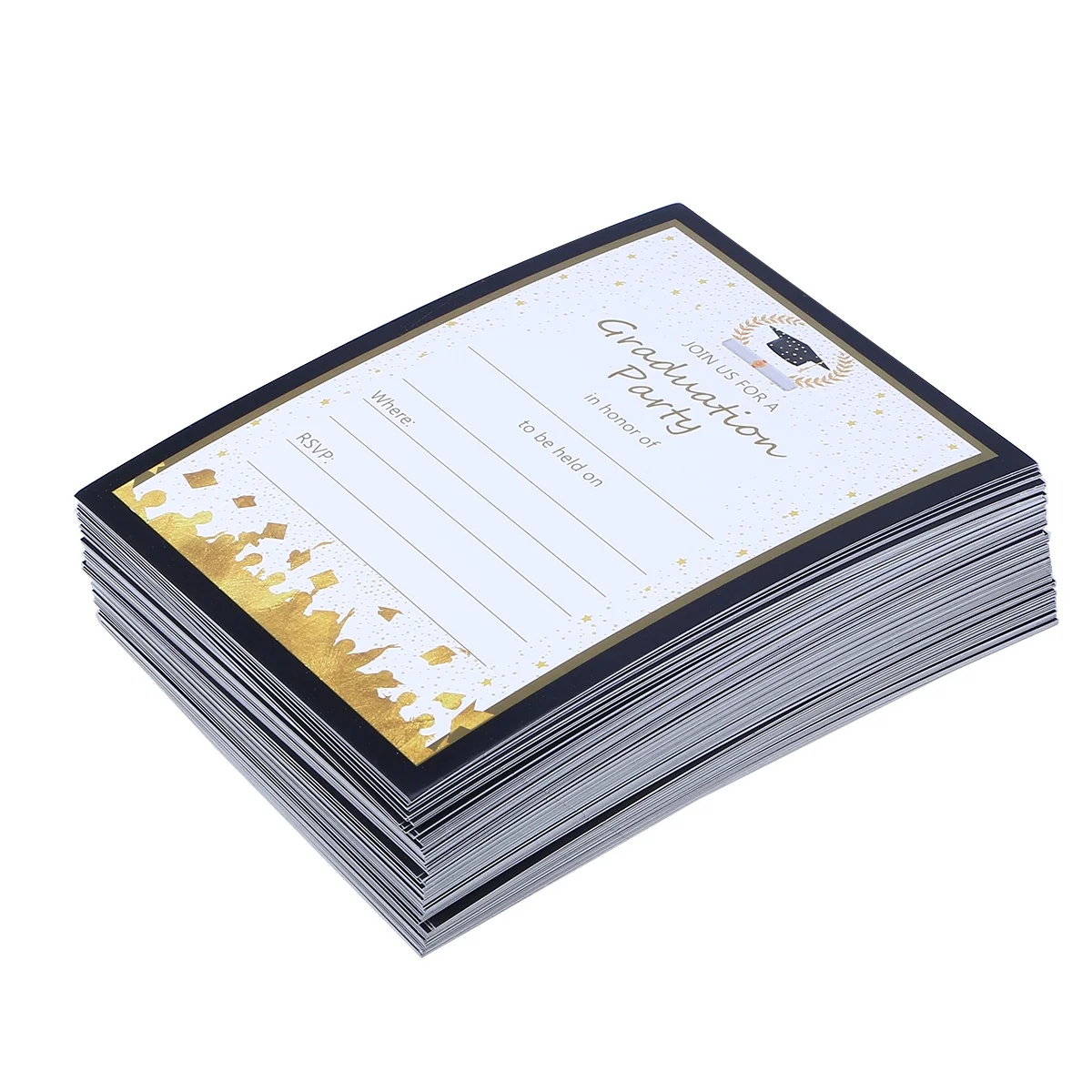 

48 Party Game Invitation Graduation Party Cards Favors Decorations Gifts Graduation Invitation Cards Secure Pack