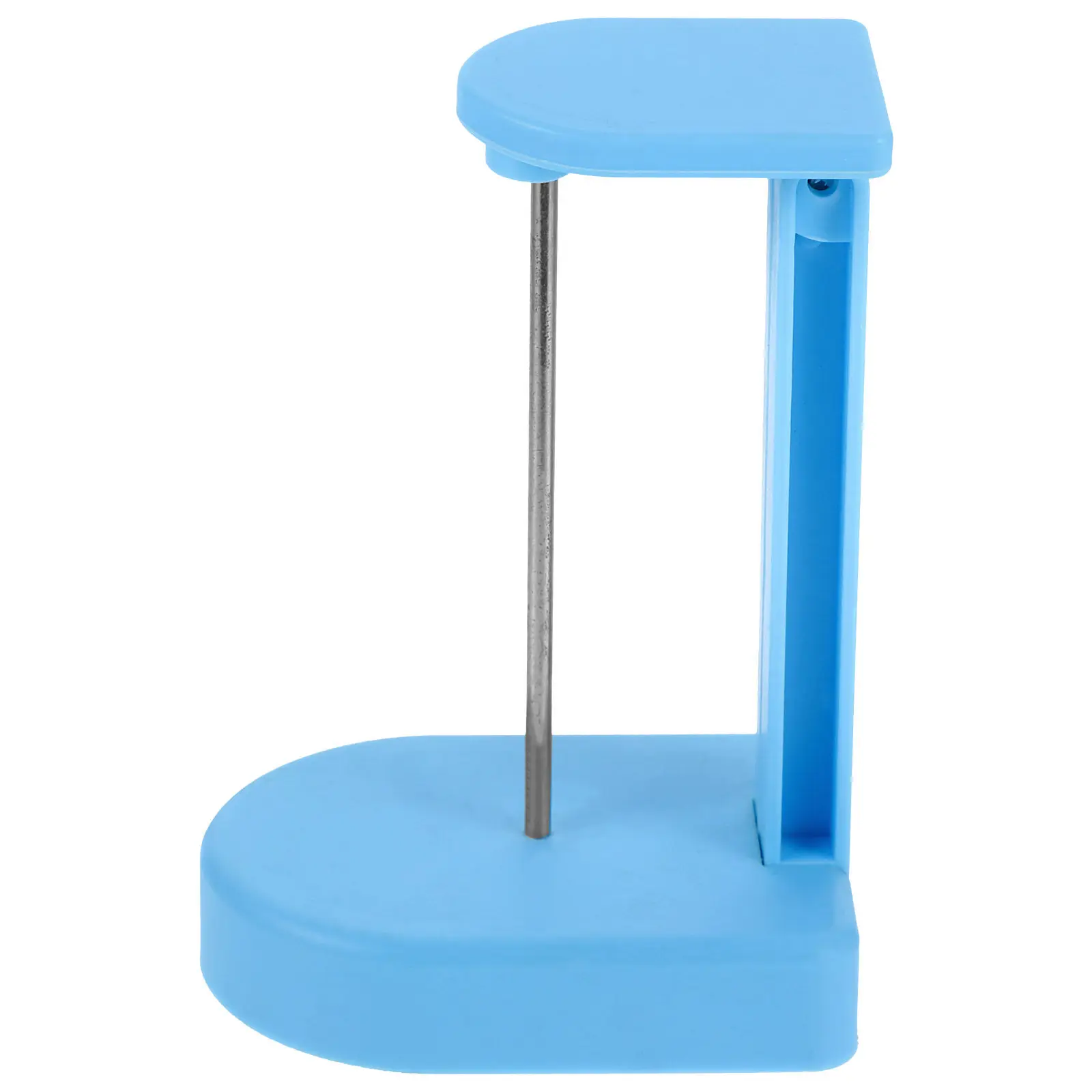 Stable Desktop Receipt Holder Spike with Polished Metal Base and Refined Plastic Body for Office Restaurant Pub Milk Tea Shop