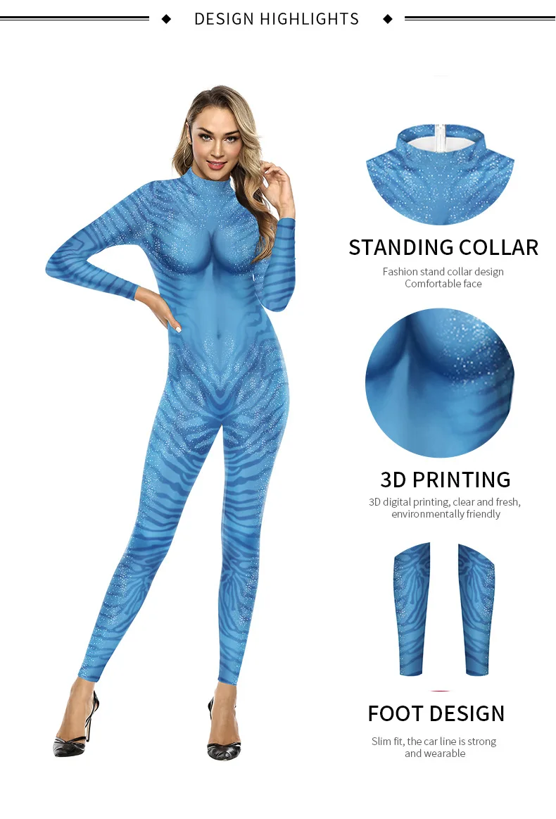 أزياء الهالوين لعام 2024، أزياء أفاتار للفيلم الأوروبي والأمريكي، أزياء تنكرية للمياه