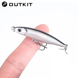 OUTKIT Mini Sinking Pencil 3.2g Fishing Lure Wobblers Crankbait Hard Bait Hardbait Artificial Bait wobbler for Jigging Fishing