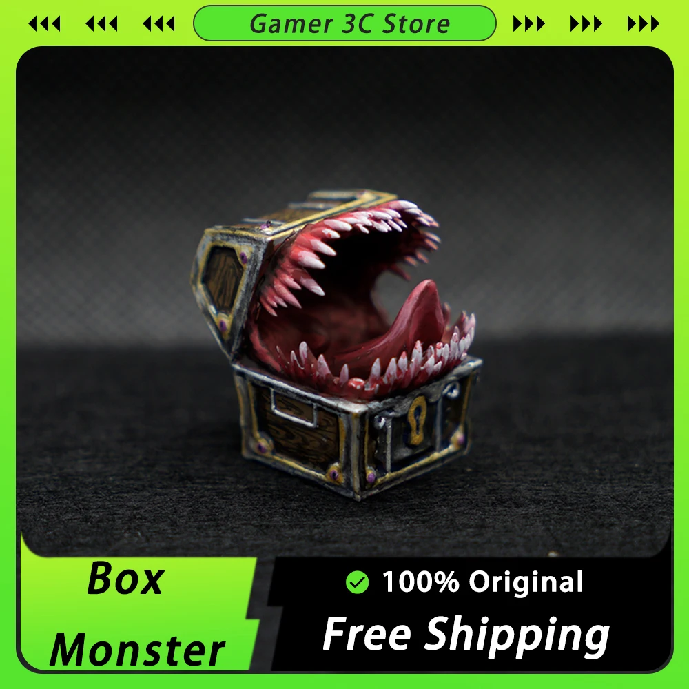 

Box Monster Keycap Three-dimensional Hand-made Keycap Personalized Resin Keycaps For Keyboard Keycaps Set Gamer Accessories Gift