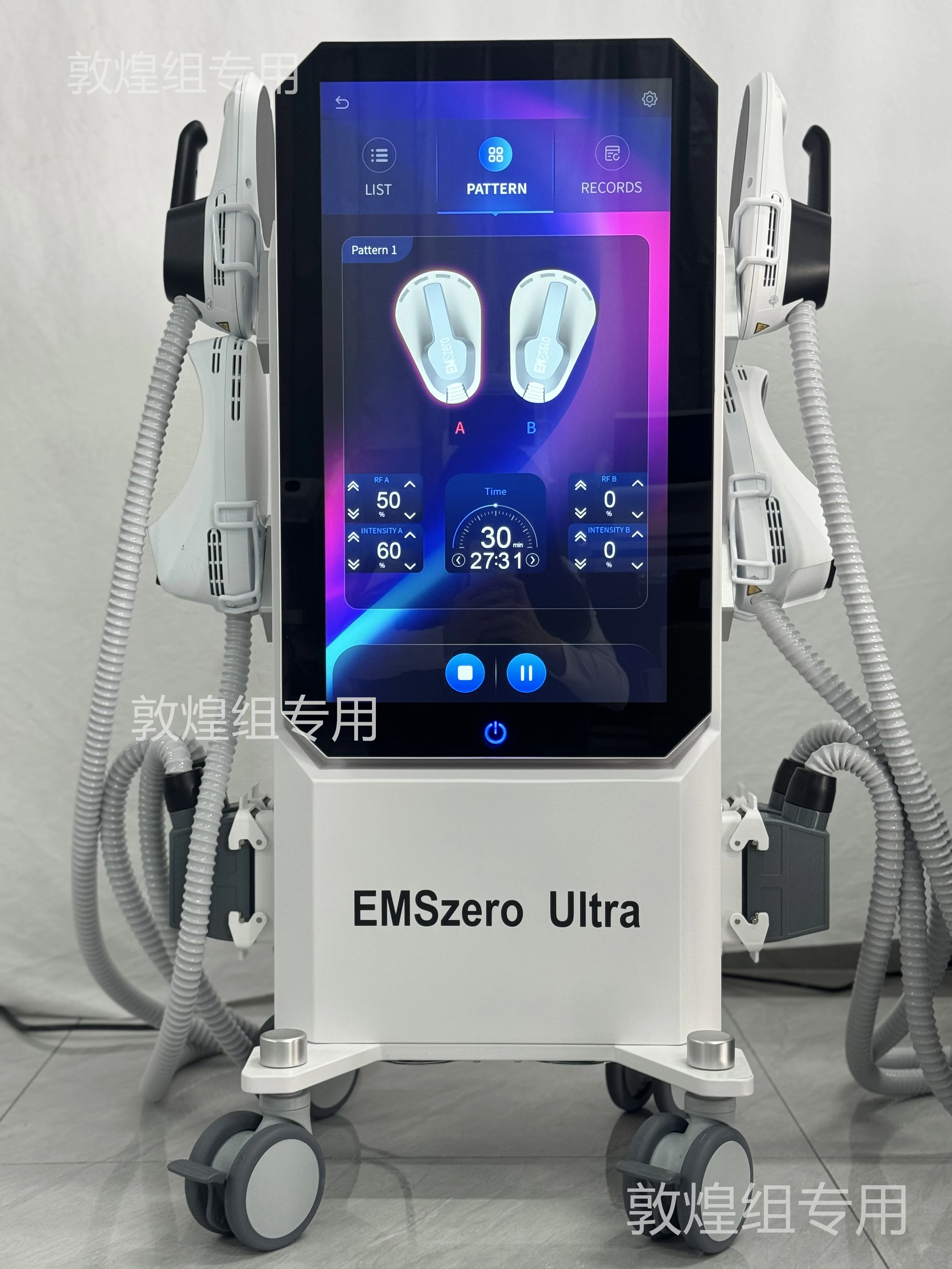 EMSzero 15 Tesla 6500W Muscle Stimulator RF Hi-emt Weight Loss EMS Sculpt Body Sculpting Machine Slimming