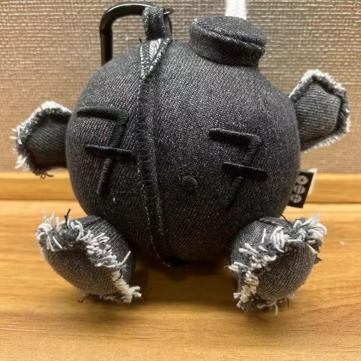 New BTS Black Peripheral Plush Keychain Coal Stove Keychain Pendant Plush Toys Bag Ornament Accessory Collection Birthday Gifts - view 4
