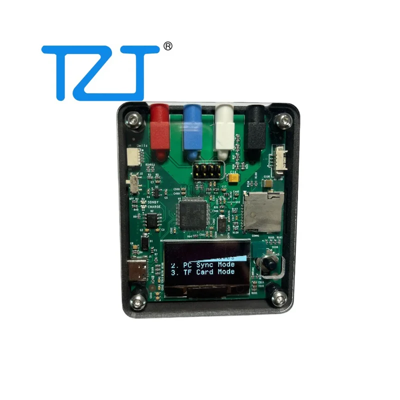TZT FreeBCI-EEGSim-OLED EEG Development Signal Generator OLED Version EEG Sensor Support PC Synchronization Mode