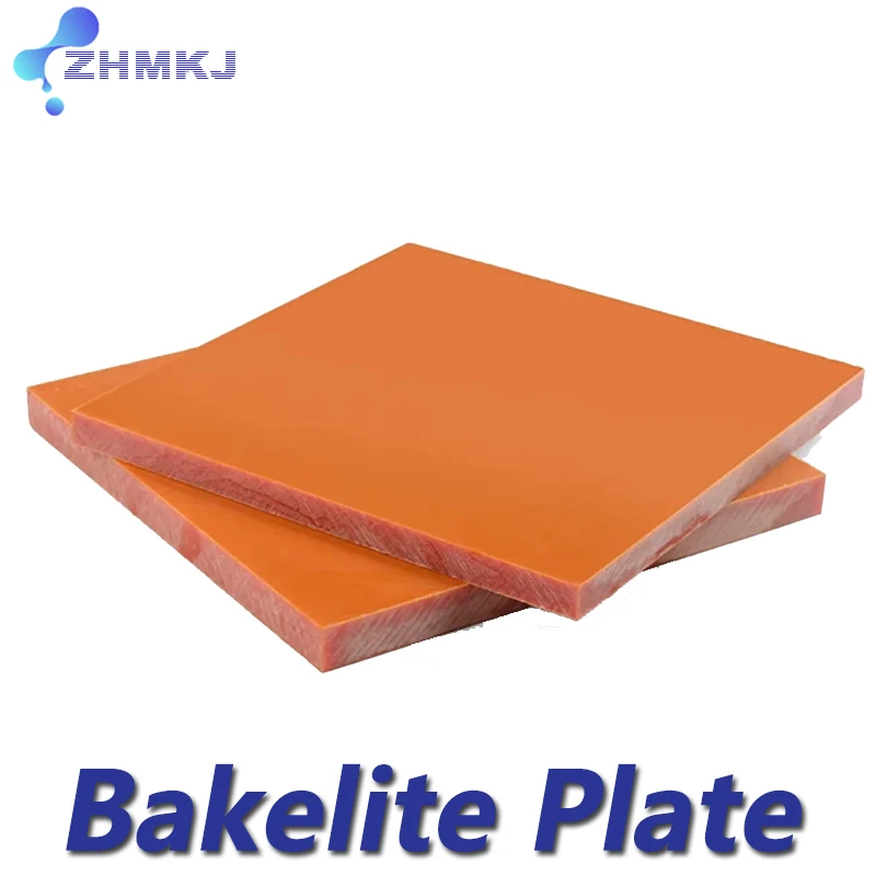 Thickness 1mm-20mm Orange Red Electrical Bakelite Plate Insulated Board Insulation Phenolic Resin Sheet Antistatic