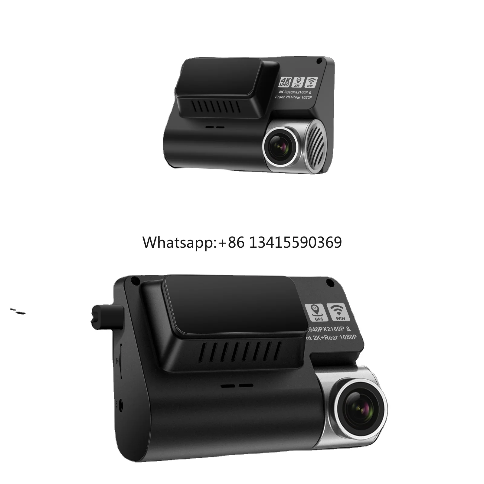 

Dash camer for Cars 4k Night Vision 4K+WIFI+GPS Dual Lens Car Video Recorder With App Control Car Dash camer 4k Front and Back