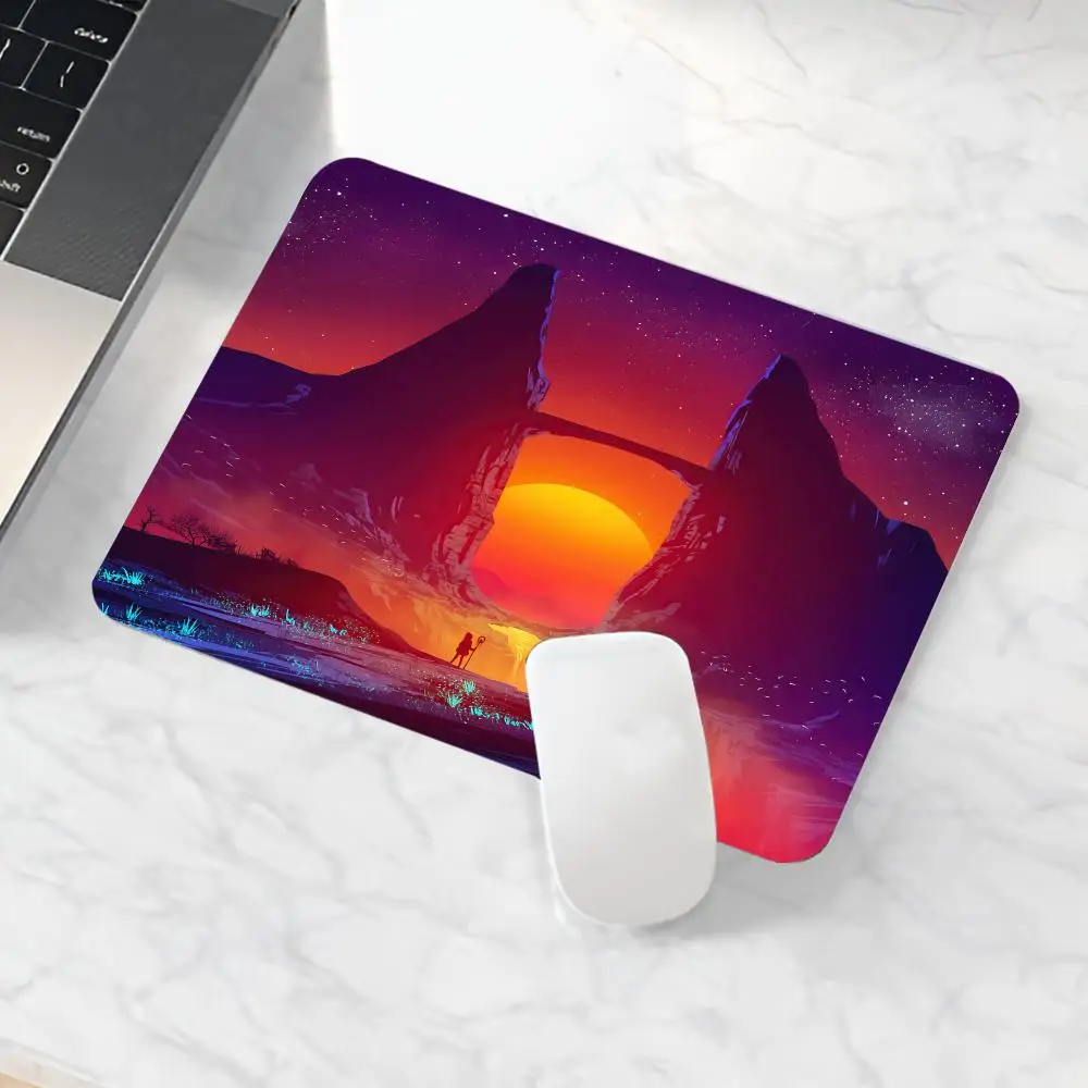 sunset Mouse Pad Game mause pads Laptops Small Wrist Protector Supplies Desk Accessories Luxury Notebook Accessories cs lol