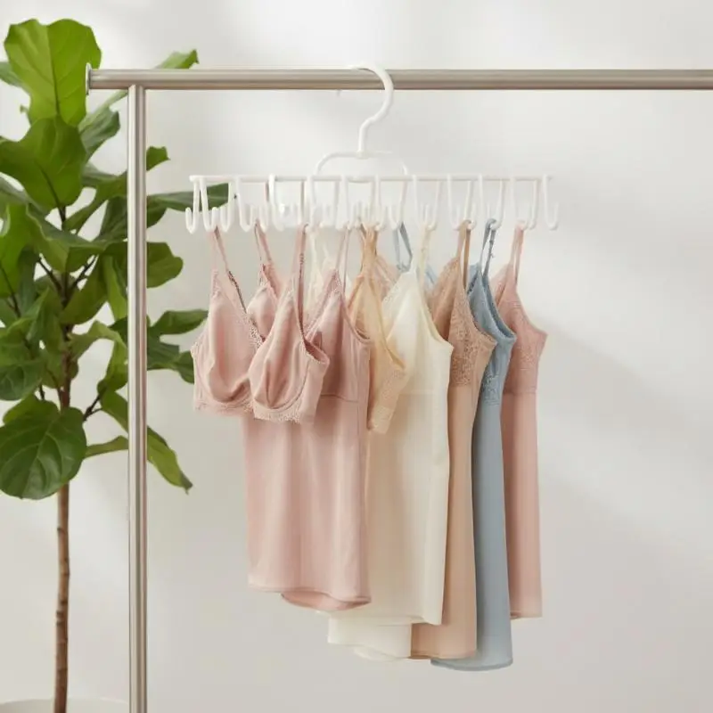 New Multiple Suspender Hanger Underwear Vest Storage Artifact Dormitory Wardrobe Hanger Hook Multifunctional Bag Storage Rack