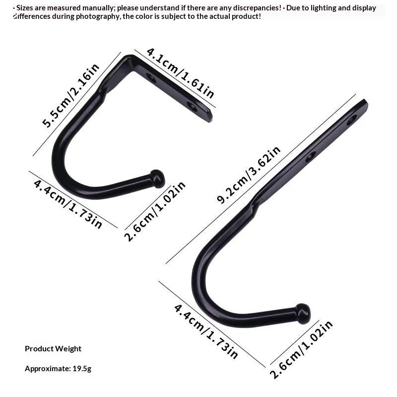 Ceiling Hooks Iron Heavy Duty Hanging Hooks Top Hanger For Plant Lights, Kitchen Garage Multi-Purpose Storage HookCentury House