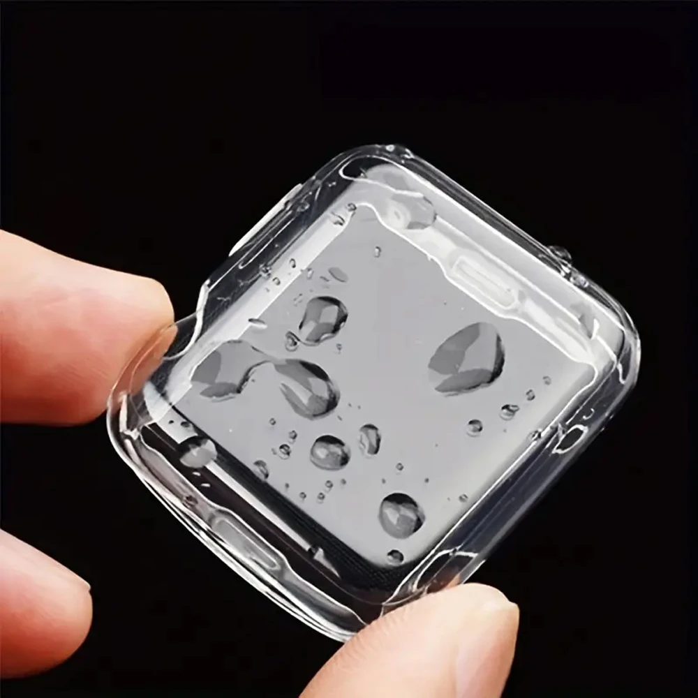 

Case For Apple Watch Screen Protector 45mm 41mm 44mm 42mm 49mm 40mm 38mm TPU bumper Cover iWatch Series 9 8 7 SE 6 5 4 3 Ultra 2