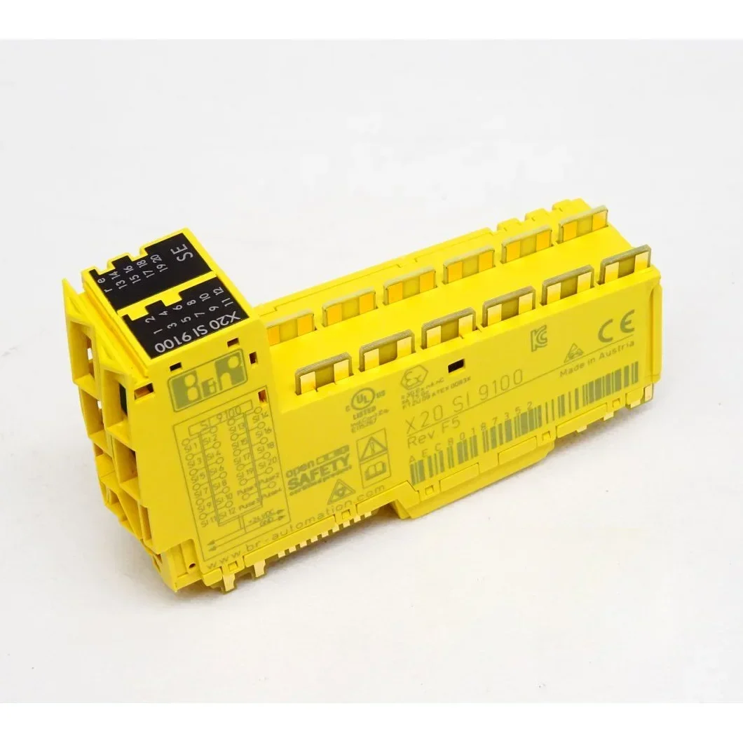 

В наличии Новый и оригинальный модуль цифровых входов B&R X20SI9100 20 безопасных цифровых входов 4 импульсных выхода 24 В постоянного тока Хорошая цена