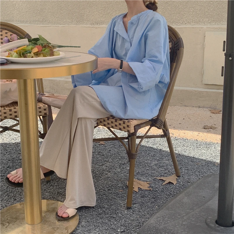 

plus Size Women's Loose Long Sve irt Sun Protection Big Sves Korean Sle plus Size Top for Heavy Girls