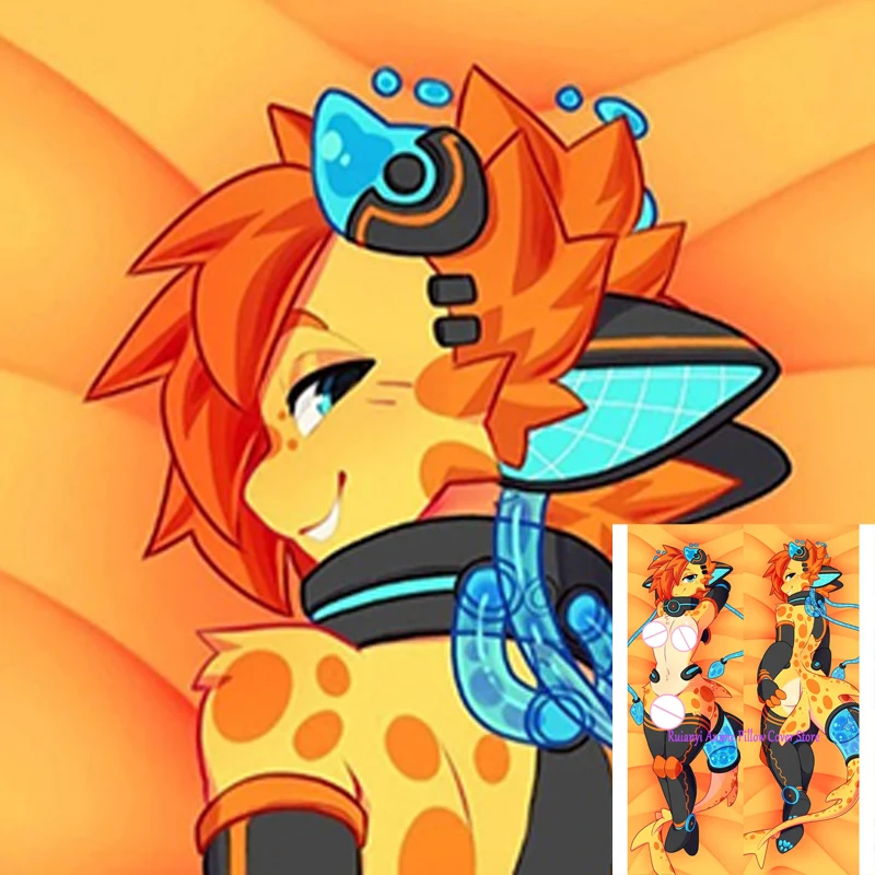 

Dakimakura Anime Charismatic Giant Breasts Double-sided Pillow Cover Print Life-size body pillows cover Adult