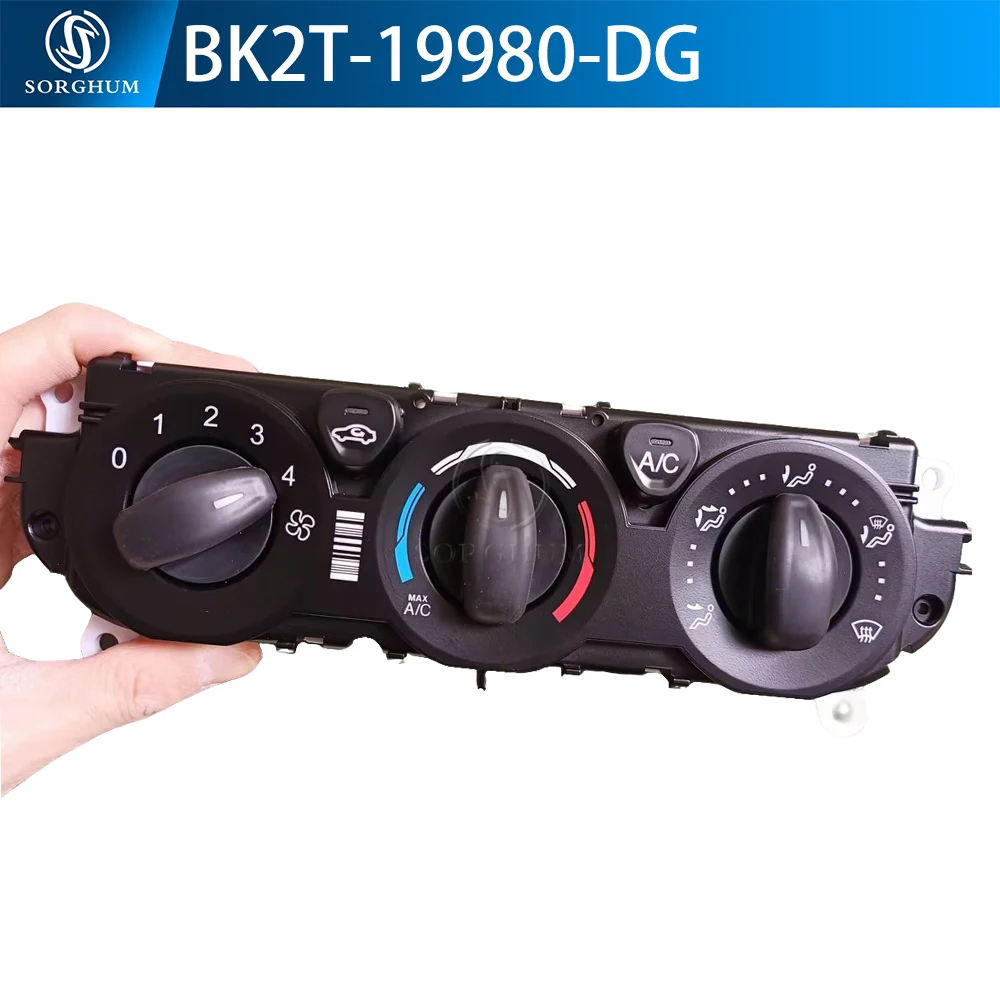 BK2T-19980-DG Air Conditioning Panel Manual For Ford Transit 150 250 350 2014 2025 A/C Heater Climate Control Module BK2T19980DG