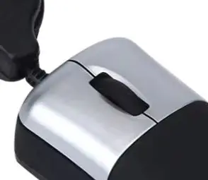 

Портативная мини-игровая мышь, выдвижная USB-оптическая проводная мышь с колесом прокрутки, эргономичная для ноутбука, ноутбука, компьютера, игровые мыши