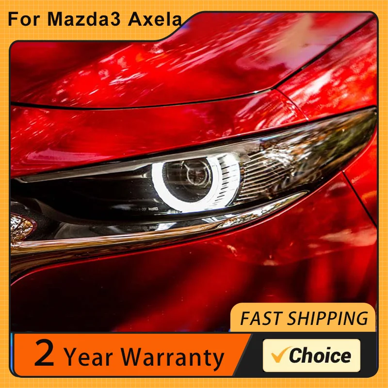 

Headlight For Mazda3 Axela LED Headlights 2020-2021 Head Lamp Car Styling DRL Signal Projector Lens Automotive Accessories Front