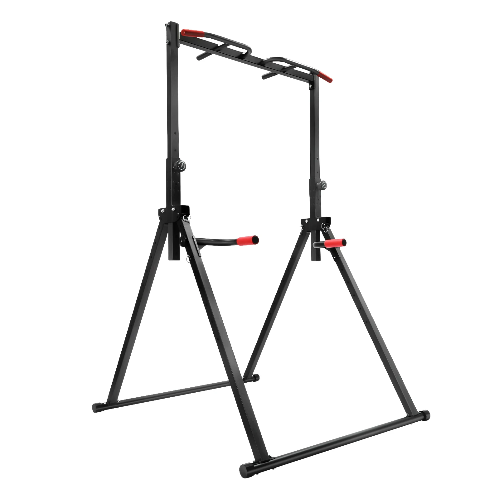 Verstelbare optrekstang, 200 kg belasting Opvouwbaar multifunctioneel trainingsstation voor thuisgymnastiek met parallelle staven voor krachttraining