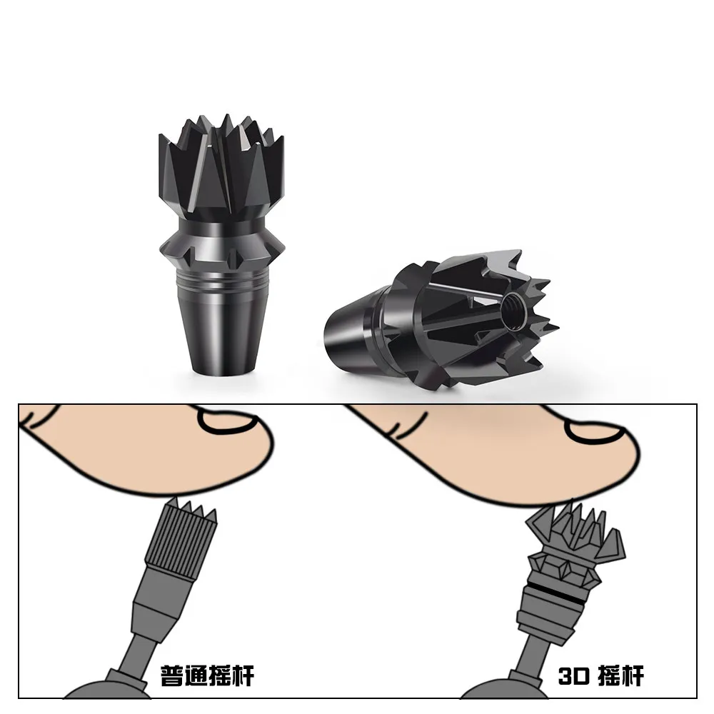Jumper 3D Upgraded Short Throw Gimbal Knobs for T16 T12 T8SG T18 TLite RC Transmitter