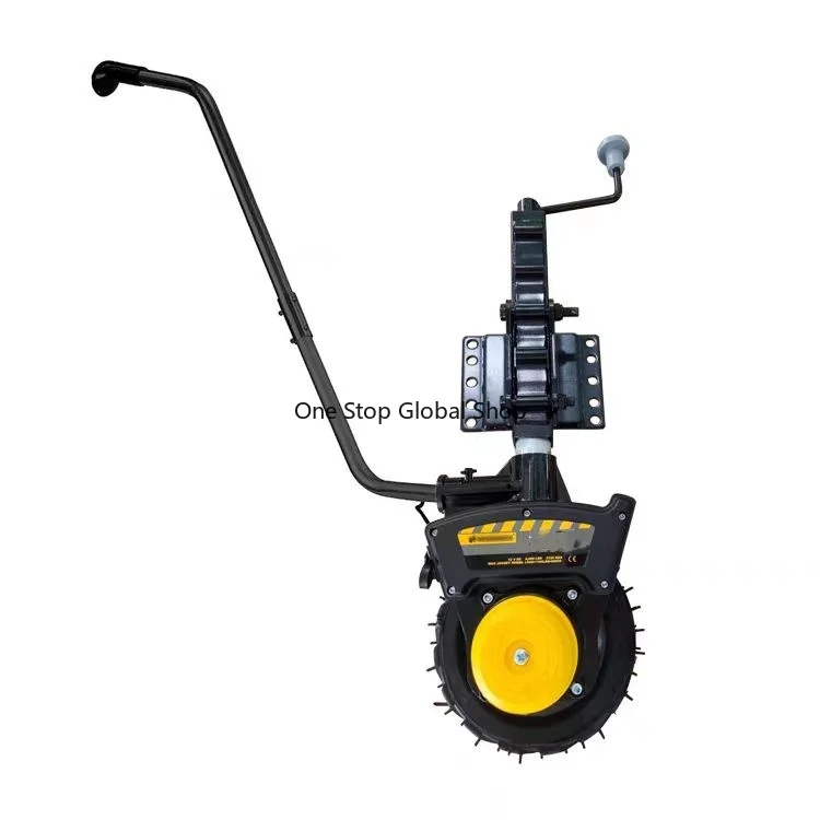 kj-Black caravan Electric Motorised Trailer jockey Wheel Mover 12V 550W Electric Trailer Jack Mini Mover with Automatic Brake@