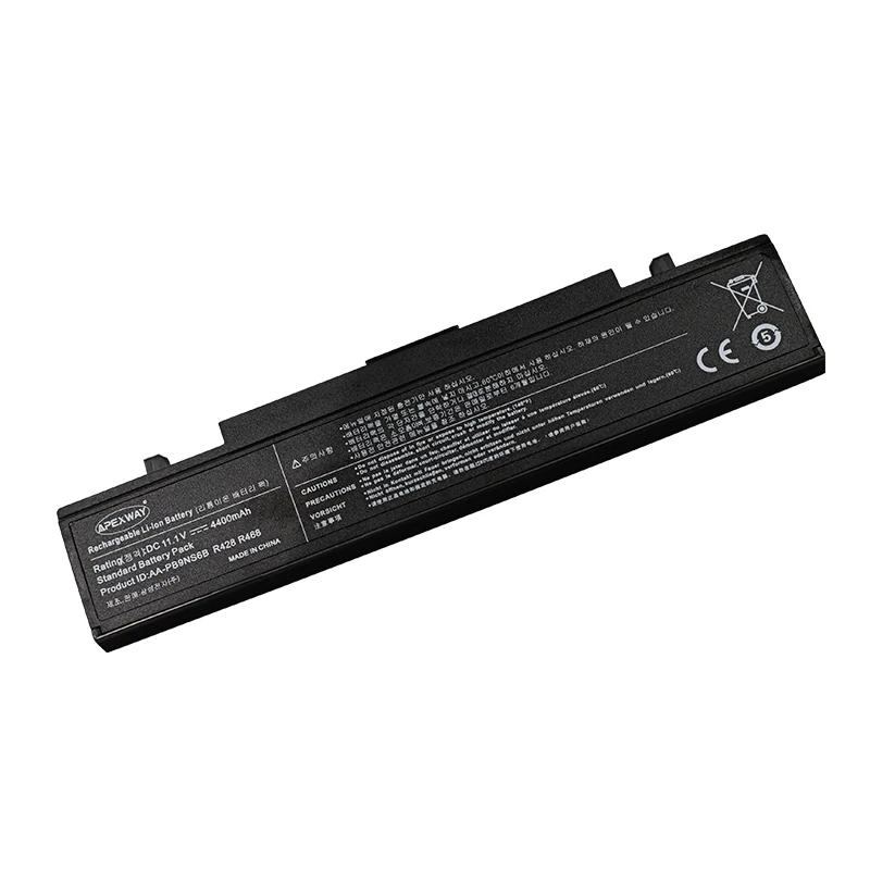 Apexway AA-PB9NC6B Laptop Battery for SAMSUNG NP305E5A NP300E5V NP300V5A NP300E5A NP300E5C R525 R730 AA-PB9NS6B R540 R530 R428